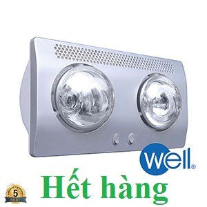 Đèn sưởi nhà tắm Well BS-2W