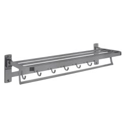 Giàn vắt khăn màu ghi xám EcoBath EC-5015BU