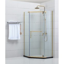 Vách kính nhà tắm màu vàng Fendi FIV-1X3-G