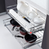 Giá đựng xoong nồi tủ dưới nan dẹt Grasso GB7002