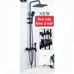 Sen cây tắm nóng lạnh màu đen Homaya HM-9994B