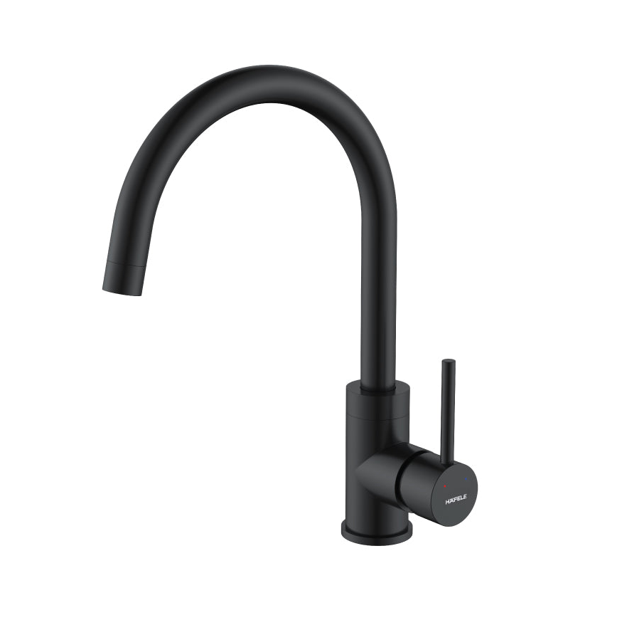 Vòi rửa chén bát màu đen HT21-CH1F220C Hafele 577.56.300