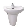 Chậu rửa lavabo chân lửng Caesar L2220-P2443