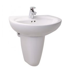 Chậu rửa lavabo chân lửng Caesar L2220-P2443