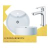 Combo Thiết bị vệ sinh Caesar Lavabo Và Vòi Lạnh LF5240-B060CU