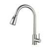 Vòi rửa bát nóng lạnh Inox 304 dây rút Miken MK-2030