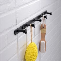 Móc áo 5 móc màu đen Miken MK-705B