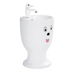 Chậu lavabo trẻ em màu trắng Miken MKC-5002W
