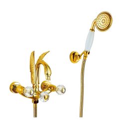 Vòi sen tắm mạ vàng Miken MKS-002