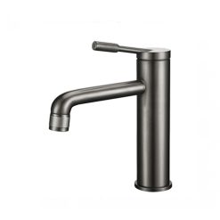 Vòi chậu rửa mặt lavabo màu ghi Miken MKV-600012G