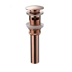 Bộ xi phông chậu rửa mặt màu vàng hồng Rose Gold Miken 028GR