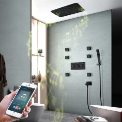Sen tắm âm tường màu đen HI05046F