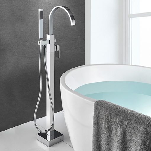 Sen cây mạ vàng đặt sàn bồn tắm MK S06