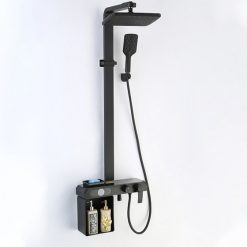 Sen cây tắm mạ màu đen Miken MKS-JW02-WY32