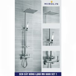 Sen cây tắm nóng lạnh Mirolin MK 6688-Set 1