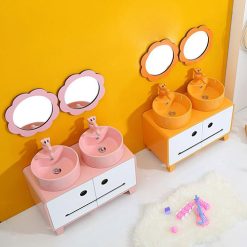 Tủ chậu lavabo may đo trẻ em MN-2001