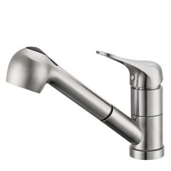 Vòi rửa bát rút dây inox Moonoah MN-606