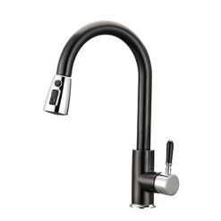 Vòi rửa bát rút dây inox Moonoah MN-623-2