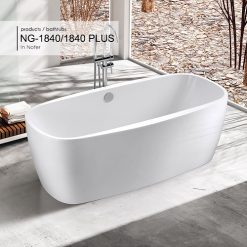 Bồn tắm đặt sàn Nofer NG-1840 PLUS