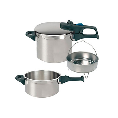 Bộ nồi áp suất từ Elo Praktika Plus XL 3L-6L