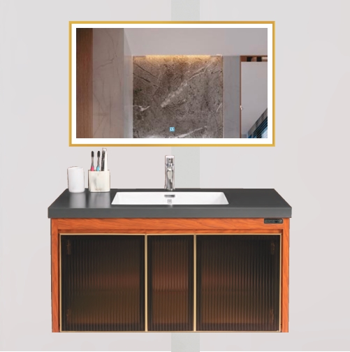 Bộ tủ chậu QB Cabinet QG1209-QS2120DB-QL961TT