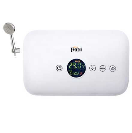 Bình nóng lạnh trực tiếp Ferroli Rita FS-4.5 DE