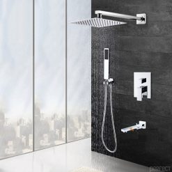 Sen tắm âm tường nhập khẩu bát vuông MK-0014