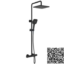 Sen cây tắm nóng lạnh màu đen Rangos RG-338B