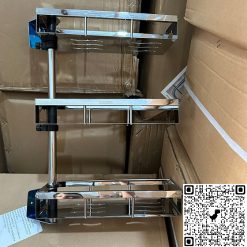 Kệ góc 3 tầng Inox 304 TH-3T