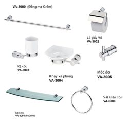 Bộ phụ kiện phòng tắm Sobisung VA-3000