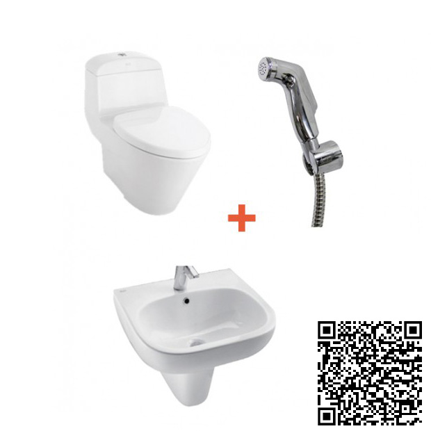 Combo Thiết bị vệ sinh American VF2011-0955WT-0755WT-FFAS6868