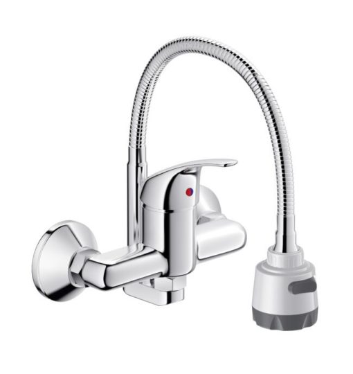 Vòi rửa bát nóng lạnh gắn tường Viglacera VG712