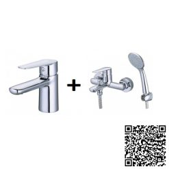Combo Thiết bị vệ sinh Caesar 2 B380CP-S383C Nóng Lạnh