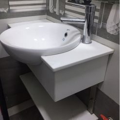 Mặt bàn đá chậu rửa lavabo HM-90120