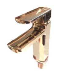 Vòi chậu rửa mặt lavabo mạ màu vàng Miken MK-100020G