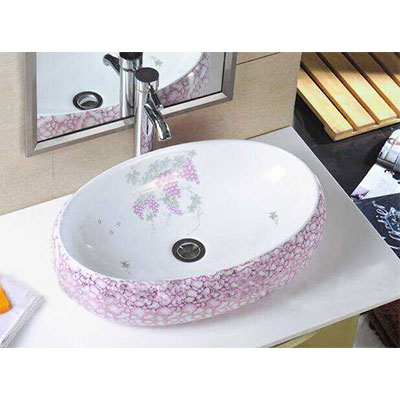 Chậu lavabo sứ nghệ thuật Gia Mỹ 803