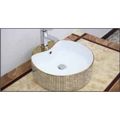 Chậu lavabo sứ nghệ thuật Gia Mỹ 804
