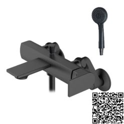 Vòi ven tắm nóng lạnh màu đen Mirolin MK950B-HS004