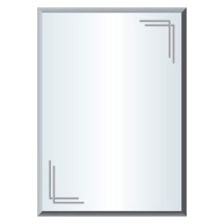 Gương phôi mỹ QB Q508 45x60