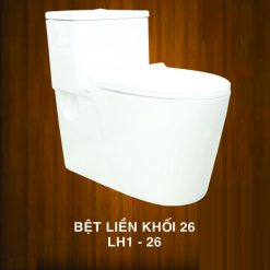 Bồn cầu 1 khối Vinaceta Long Hầu 26 (LH1-26)