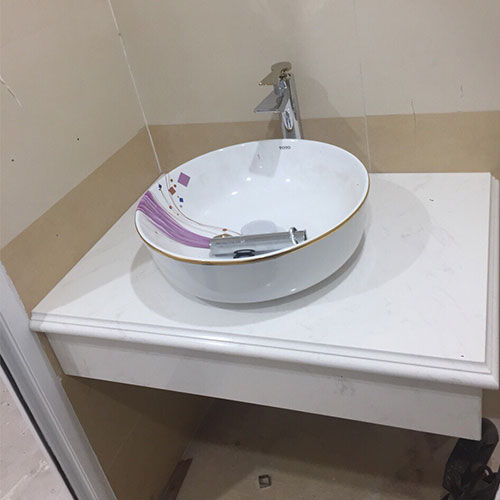 Mặt bàn đá chậu rửa lavabo HM-90124