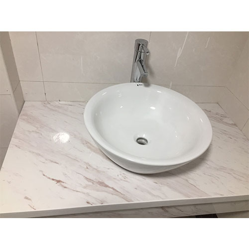 Mặt bàn đá chậu rửa lavabo HM-90126
