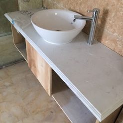 Mặt bàn đá chậu rửa lavabo HM-90128