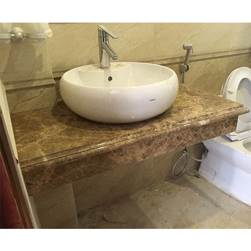 Mặt bàn đá chậu rửa lavabo HM-90129