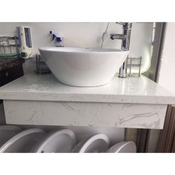 Mặt bàn đá chậu rửa lavabo HM-90130