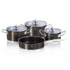 Bộ nồi Berlinger Haus 7 món màu metallic carbon Hafele 531.08.005