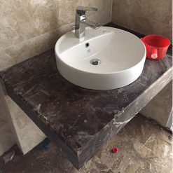 Mặt bàn đá chậu rửa lavabo HM-90131