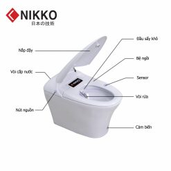 Bồn cầu nắp rửa điện tử Nikko C1805S4