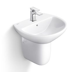 Chậu rửa lavabo Viglacera  BS409 và chân BS502
