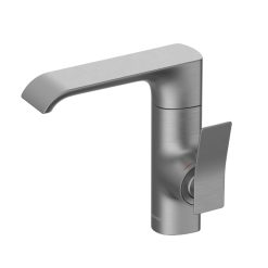 Vòi chậu lavabo nóng lạnh màu xám JOMOO 32413-680/HAS-Z